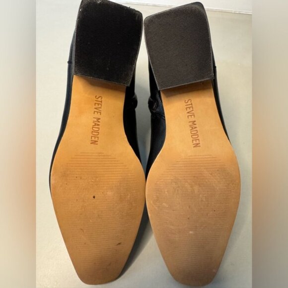 Steve Madden 'Dusty' Leather Booties | Size 7 | Chic & Lightweight | Like New - Picture 11 of 14